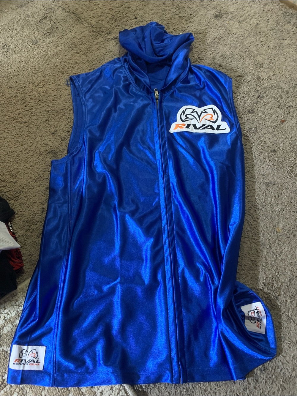 Rival Men's Performance Vest in Royal Blue Ring Walk Out